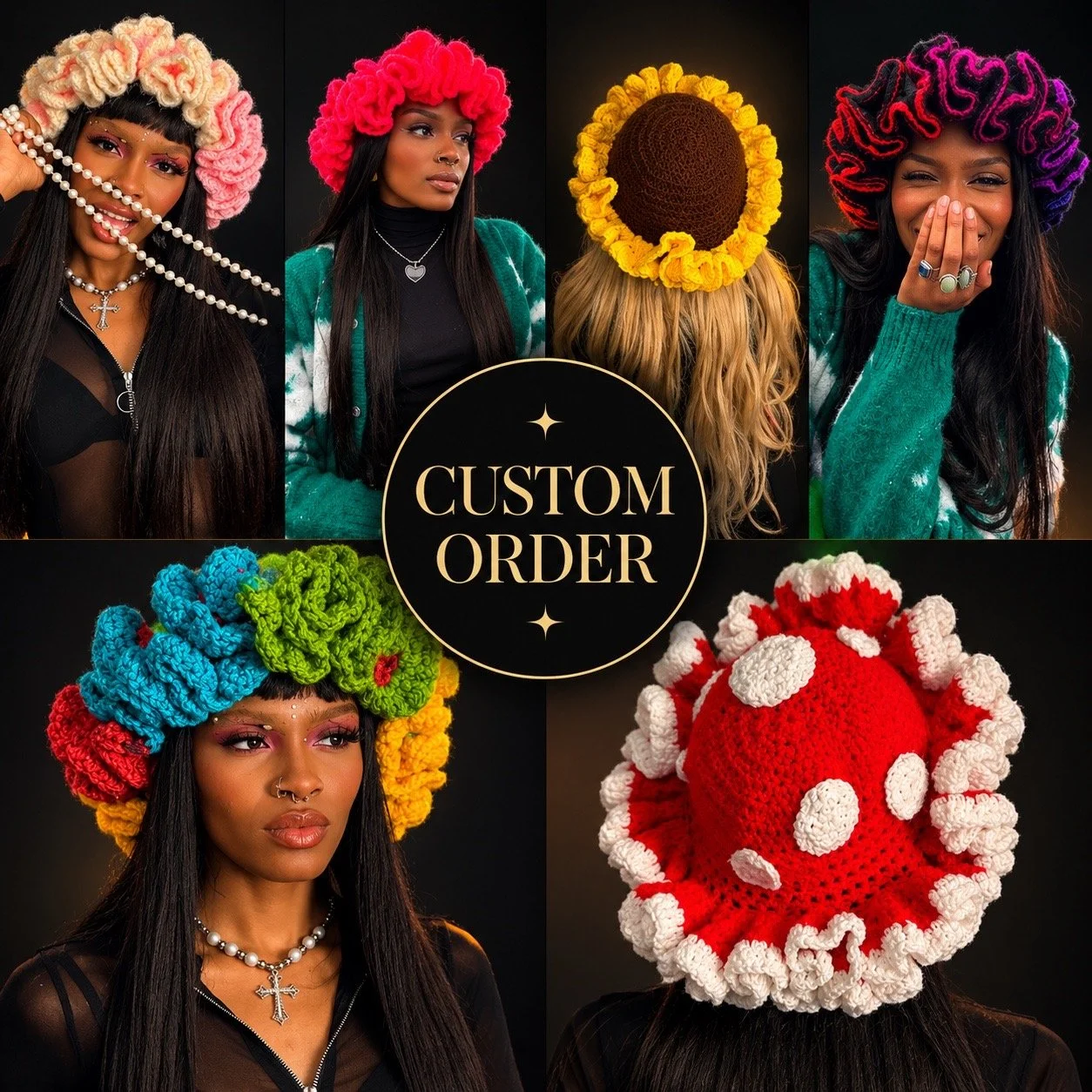 Custom Order Ruffle Buckie
