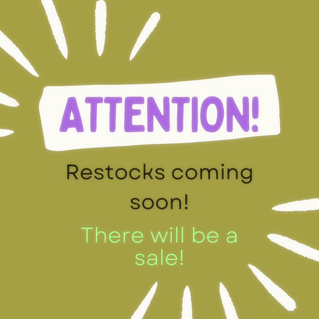 There's going to be a sale, so go on www.yousmellgood.shop and add your email address to the email list! I will send an email blast when I have fully restocked, which scents, and a coupon code. Be on the lookout 💜💛💚

#YouSmellGood #UpgradeYourWalk