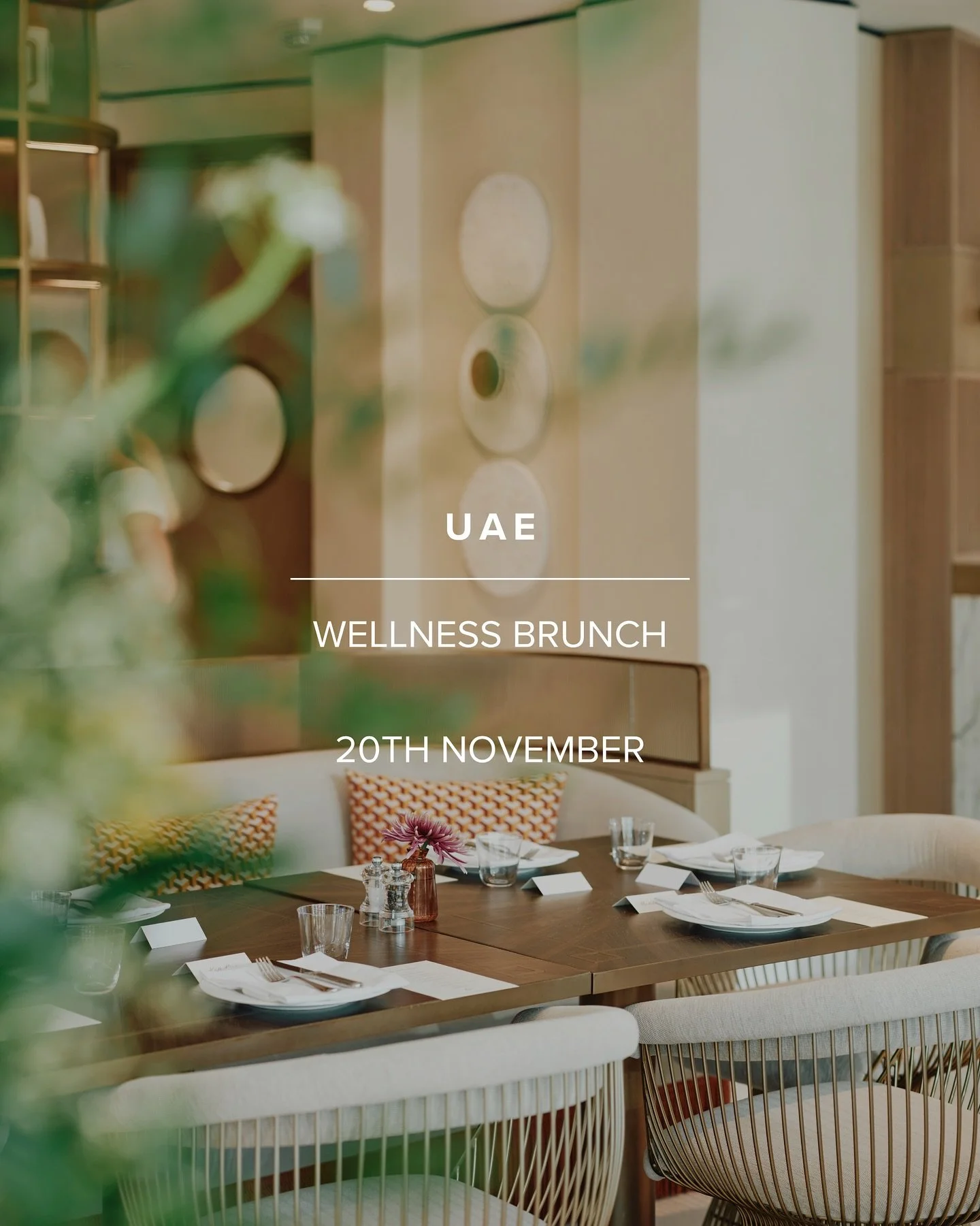 Our Circle Dubai Wellness Brunch on the 20th November, in collaboration with our friends at Jumeirah, will be taking place at the wonderful Commodore Club, Jumeirah Residences Marsa Al Arab. 

We&rsquo;re delighted to announce Jemma Lester, Founder a