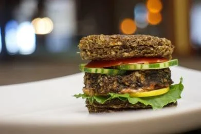 RECIPE: Zucchini Mushroom Burger