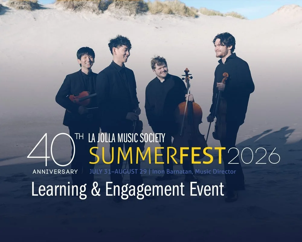 La Jolla Music Society: Musical Prelude “Eastern Visions”