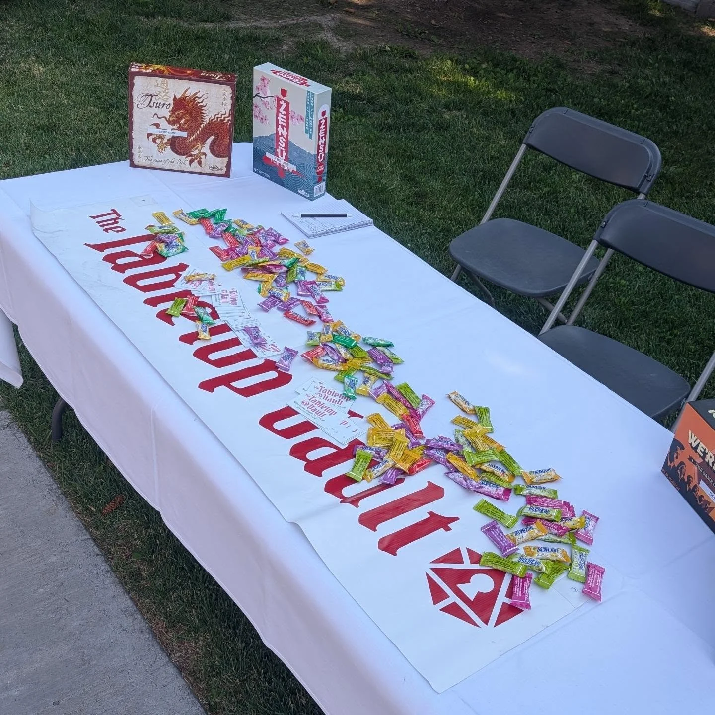 Join us this morning at UMW's Welcome Fair. We'll be here until 1. The store will open after that.