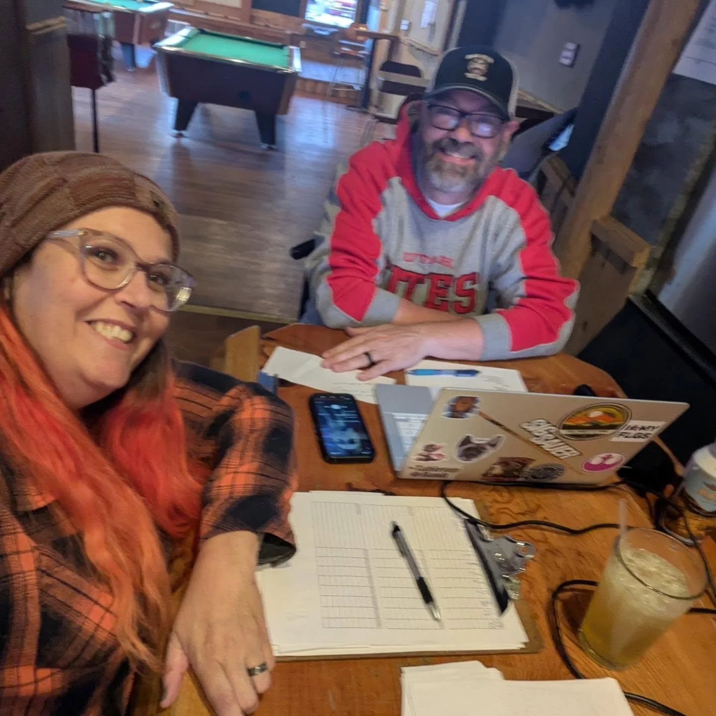 Every Monday we run trivia at The Knotty Pine.  Come join us!