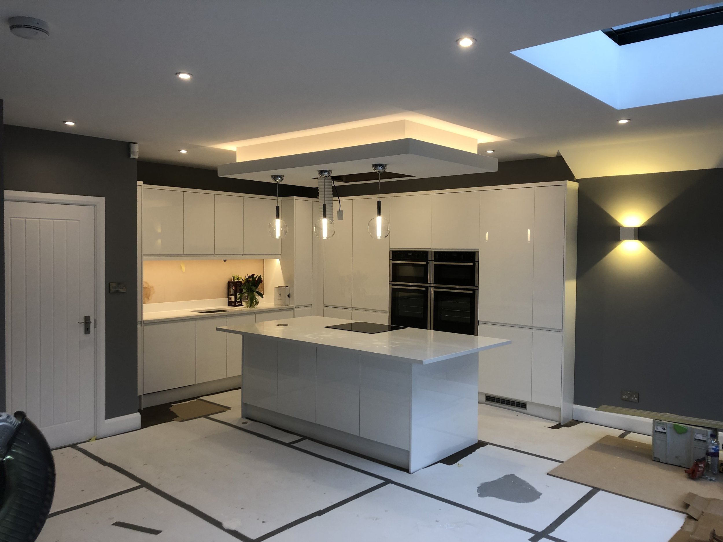 KITCHEN EXTENSION AND FIT HAYES