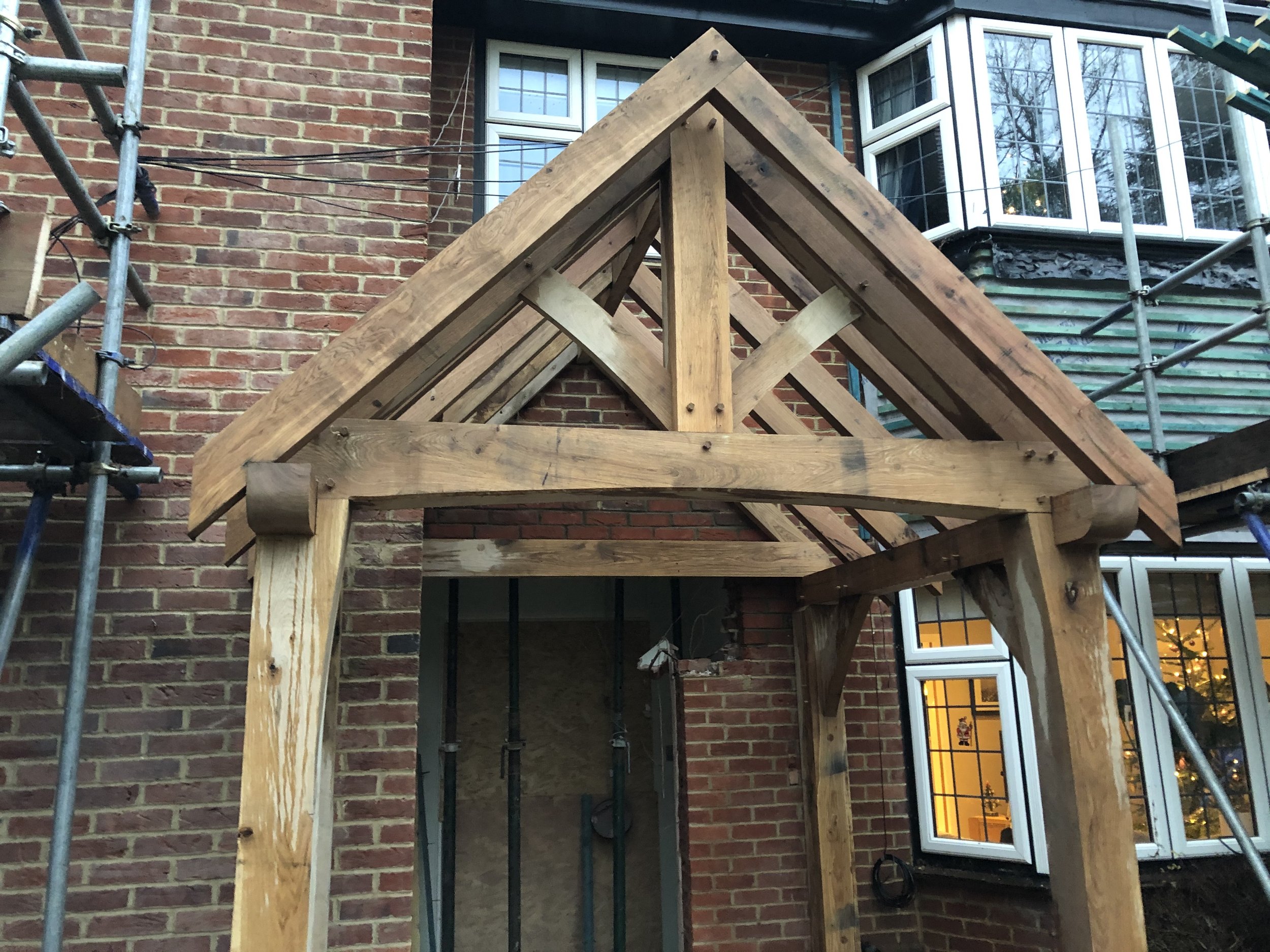 OAK FRAMED PORCH