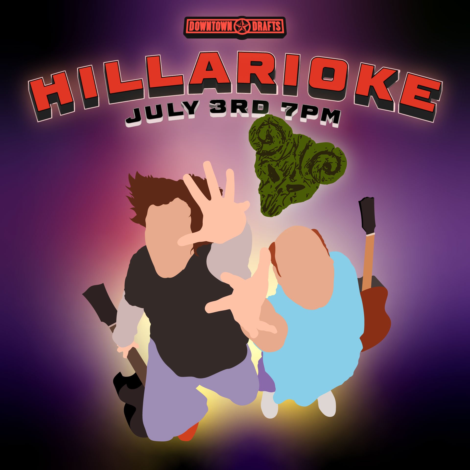 Get ready to laugh your vocal cords off &mdash; HILLARIOKE hits the stage Thursday, July 3rd at 7pm! 😂🎤

It&rsquo;s karaoke for the unhinged, the hilarious, and the heroes of comedy bangers. We&rsquo;re talkin&rsquo; Tenacious D, Flight of the Conc