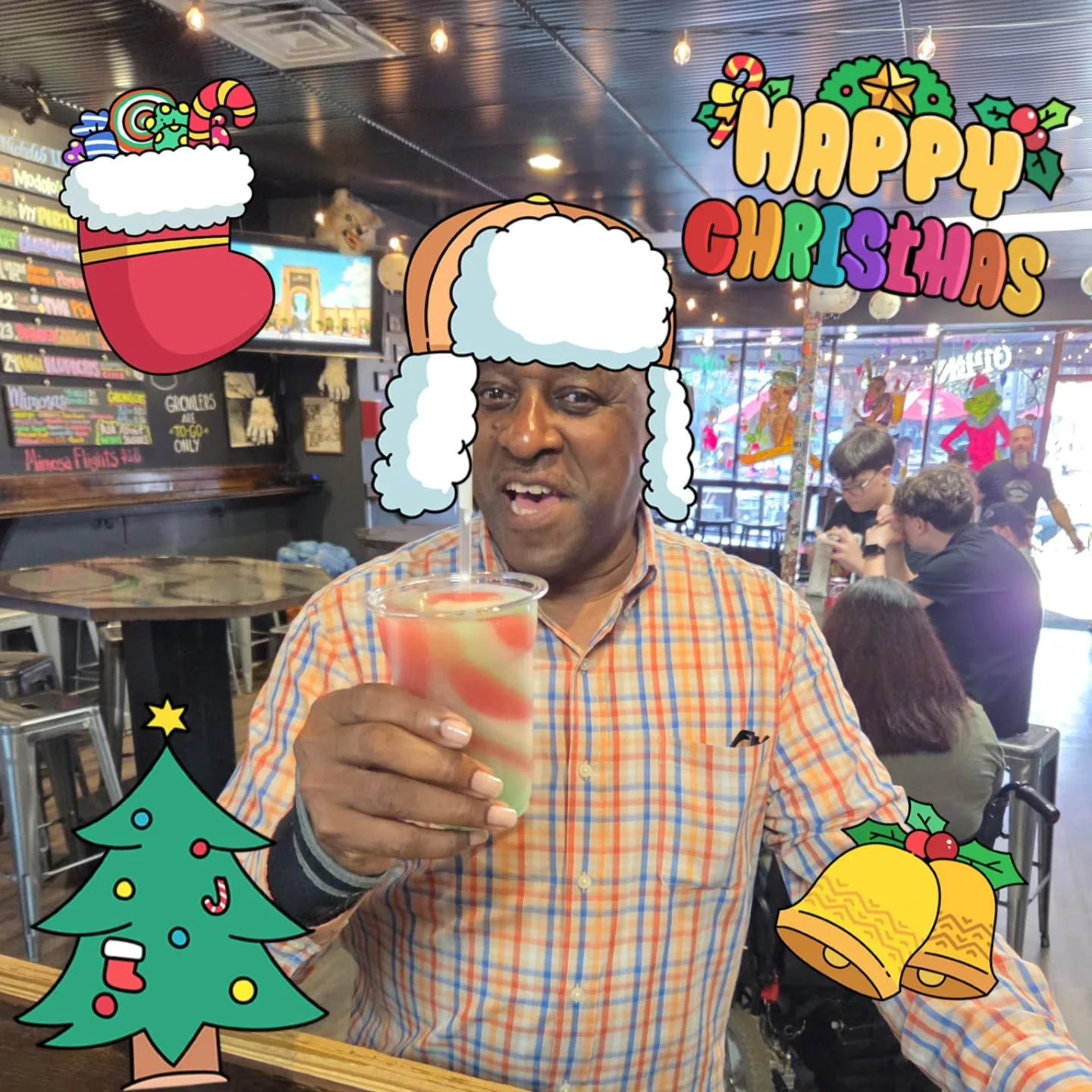 Ho ho ho, everybody! 🎅 It's time to jingle &amp; mingle with all your favorites tonight! Come on out &amp; let's get this chicken lit! 🎄🐔