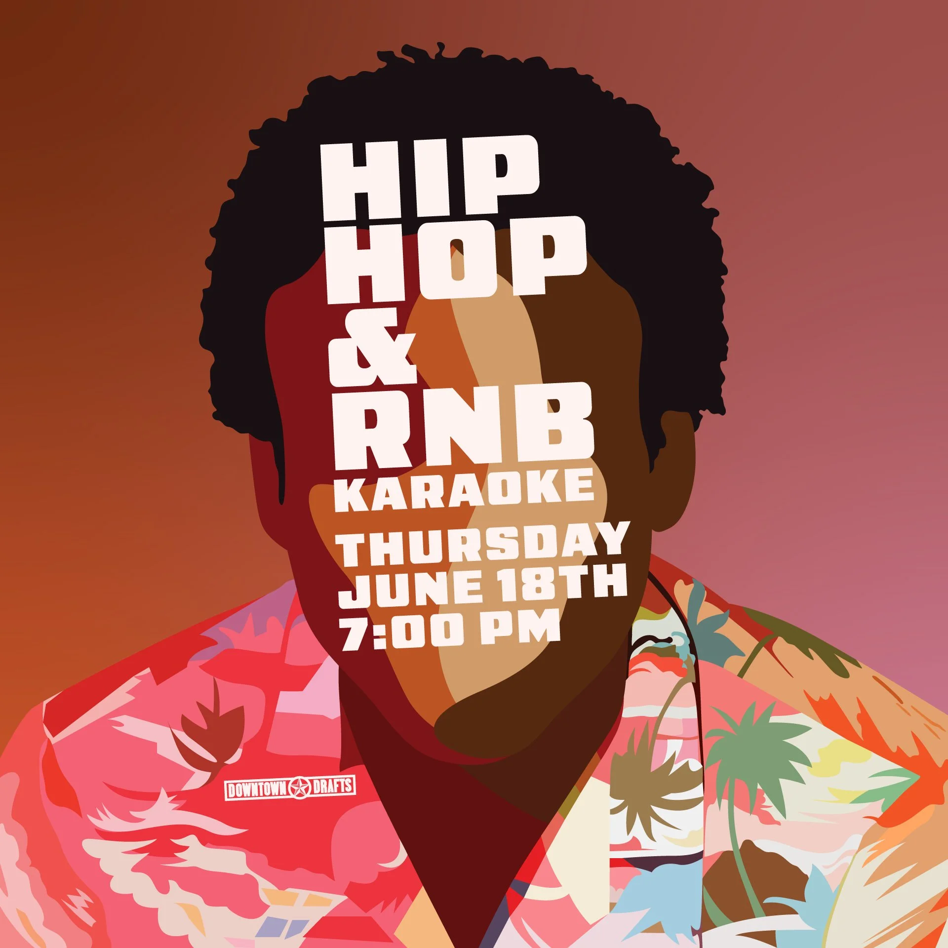 🎤🔥 HIP HOP &amp; R&amp;B KARAOKE 🔥🎤

Thursday, June 18th at 7pm we&rsquo;re turning the mic over to the smoothest vocals, the biggest hooks, and the tracks that get the whole room singing along.

From old-school classics to modern hits, whether y