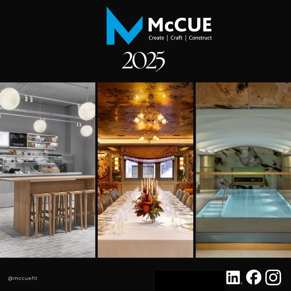 We&rsquo;re proud to share a selection of McCue projects delivered in 2025. Thank you to our clients and partners for the collaboration and trust that made this work possible.

#mccue #fitout #construction #yearinreview