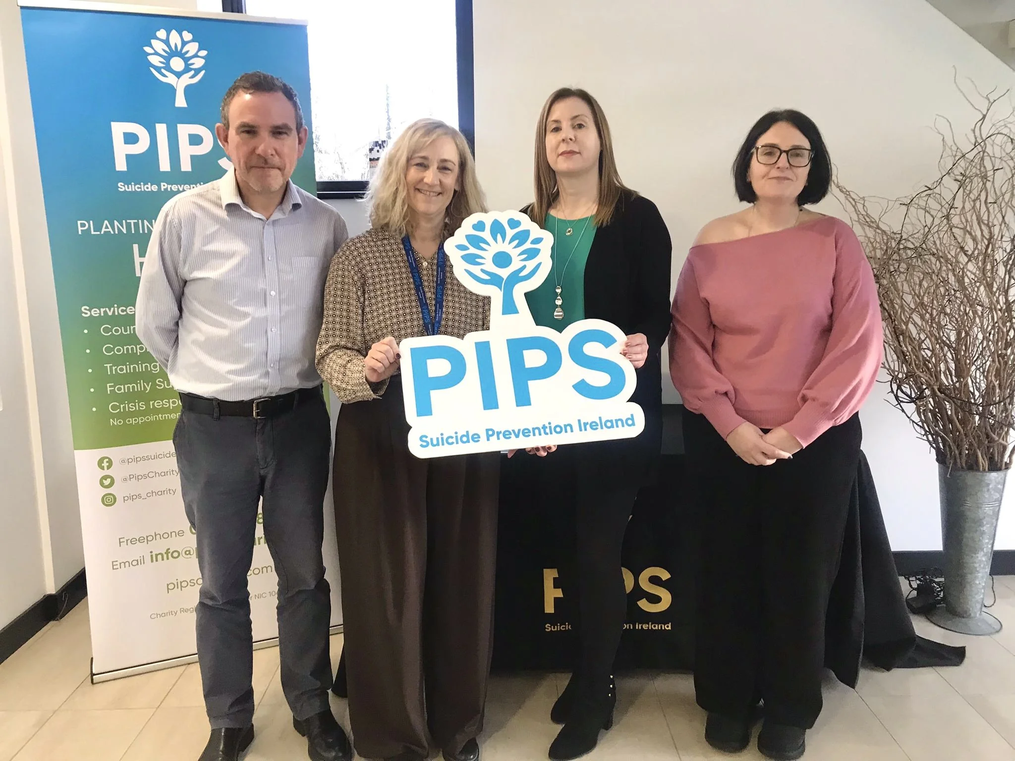 McCue and PIPS Suicide Prevention Ireland Announce New Charity Partnership for 2026