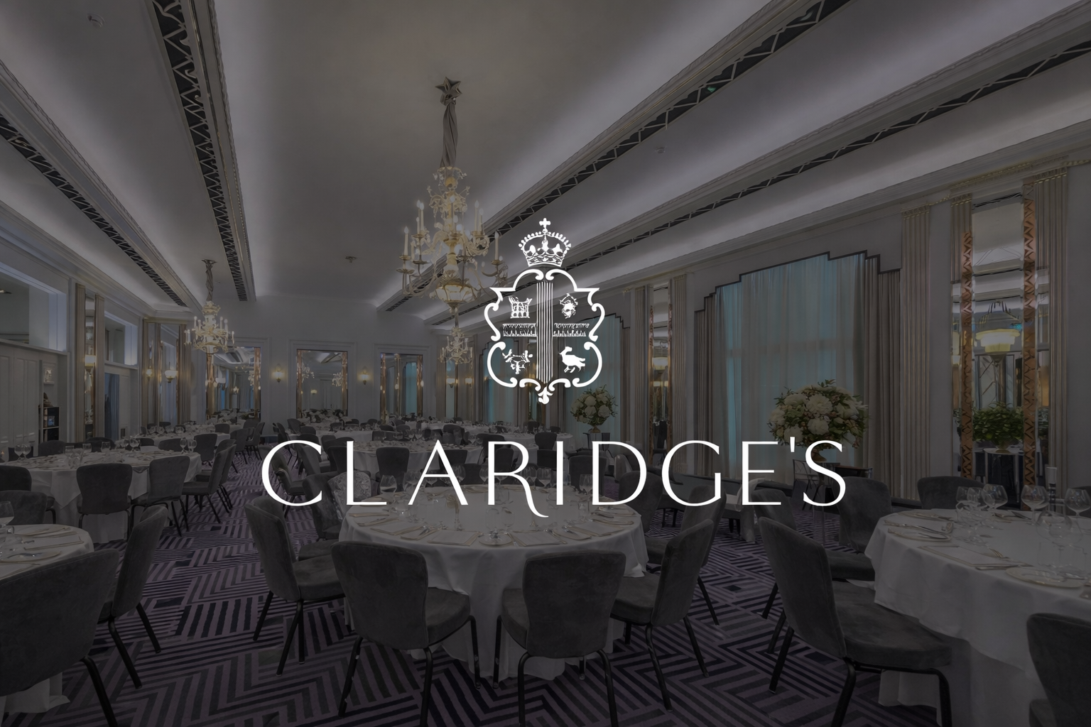 clarifies ballroom fit out with tables 