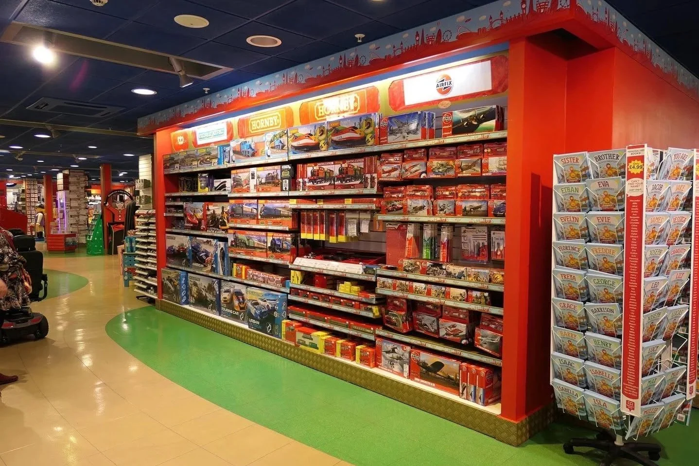 Hamleys toy store fit out
