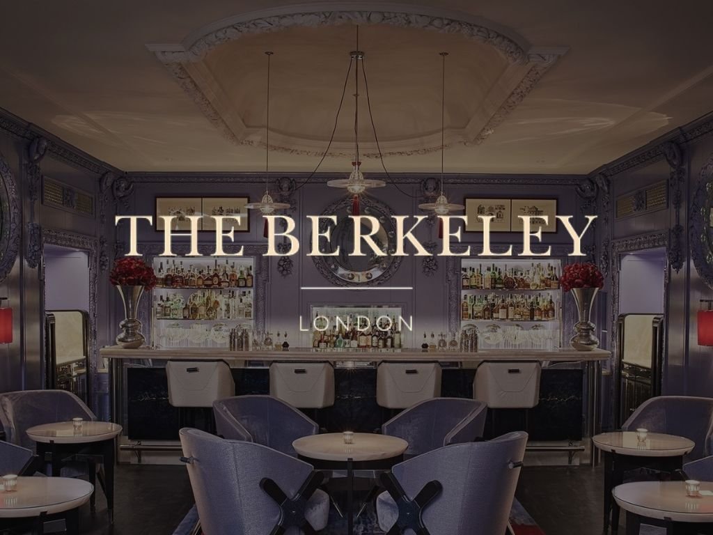 the blue bar at the Berkeley hotel
