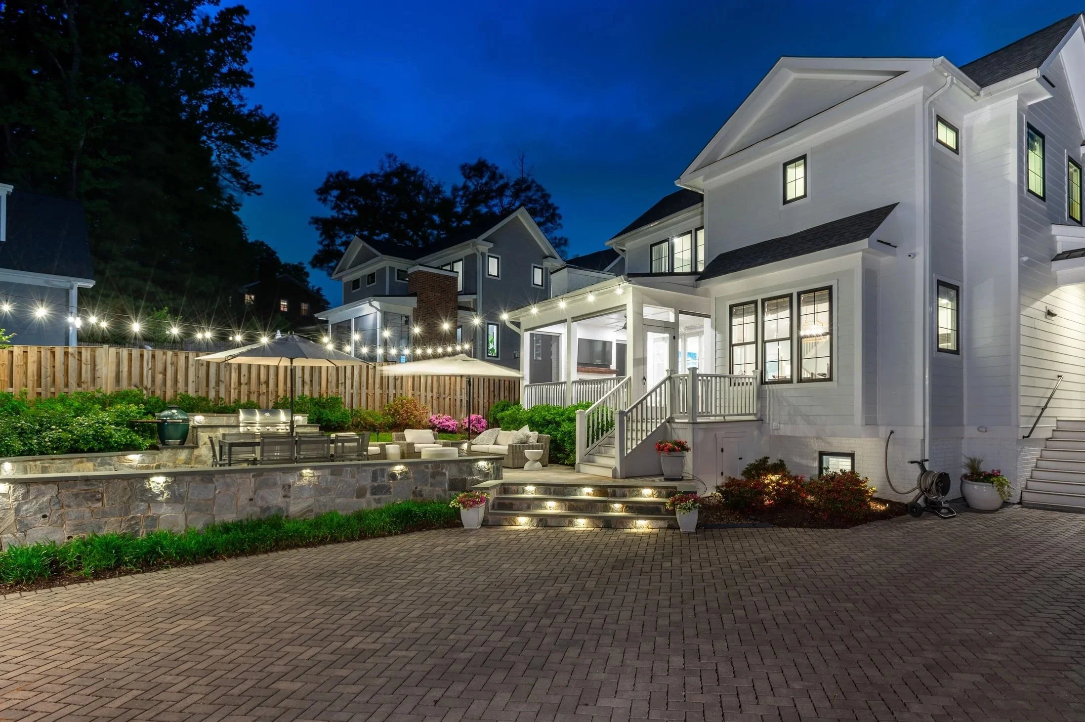 A Beautiful Landscape Lighting in McLean, VA