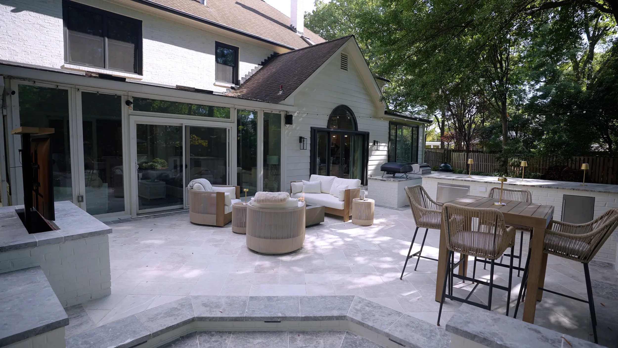 Clean, organized lawn areas maintained with expert lawn care in Alexandria, VA