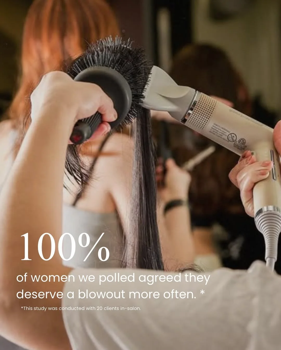 There is a 100 percent chance the women in your life, or yourself, would enjoy a blowout ✨Don&rsquo;t miss our limited edition blowout packages! 

4 blow dries for short or shoulder length hair
 $200 + tax
 
4 blow dries for hair longer than shoulder
