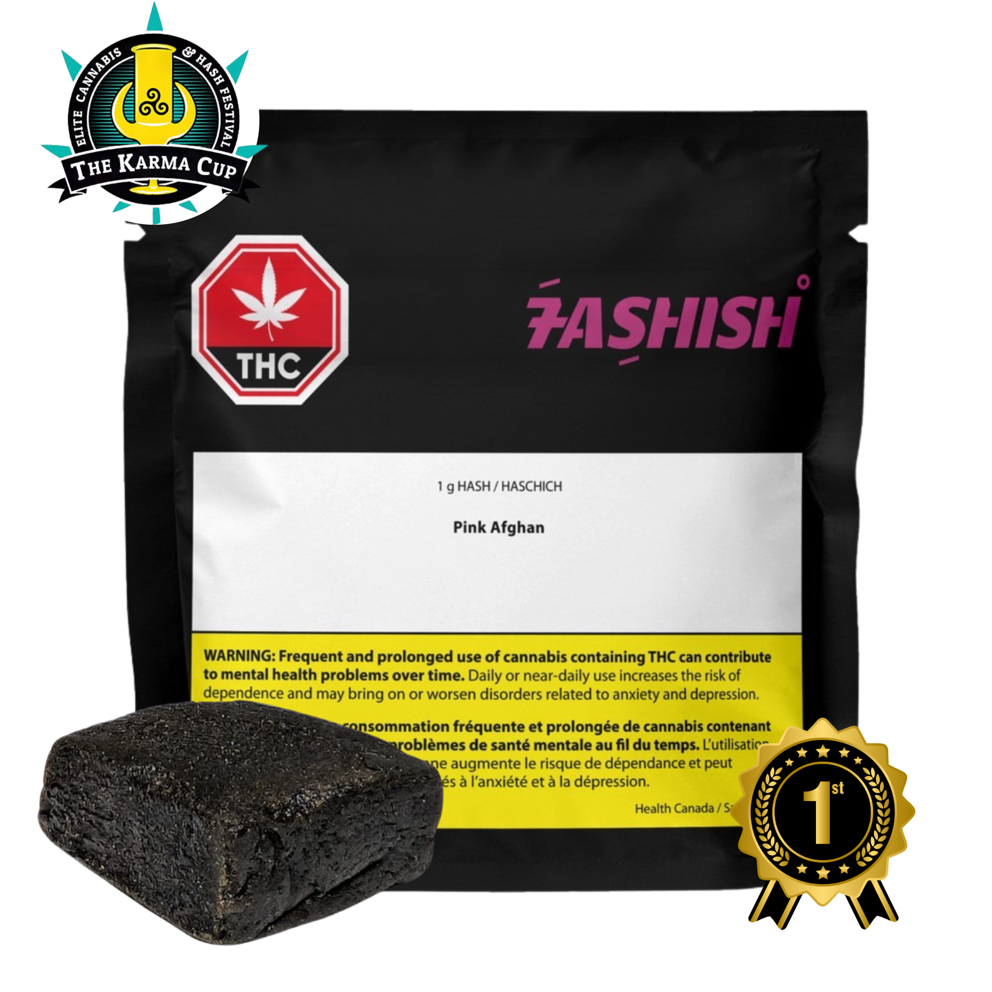 Pink Afghan Hash