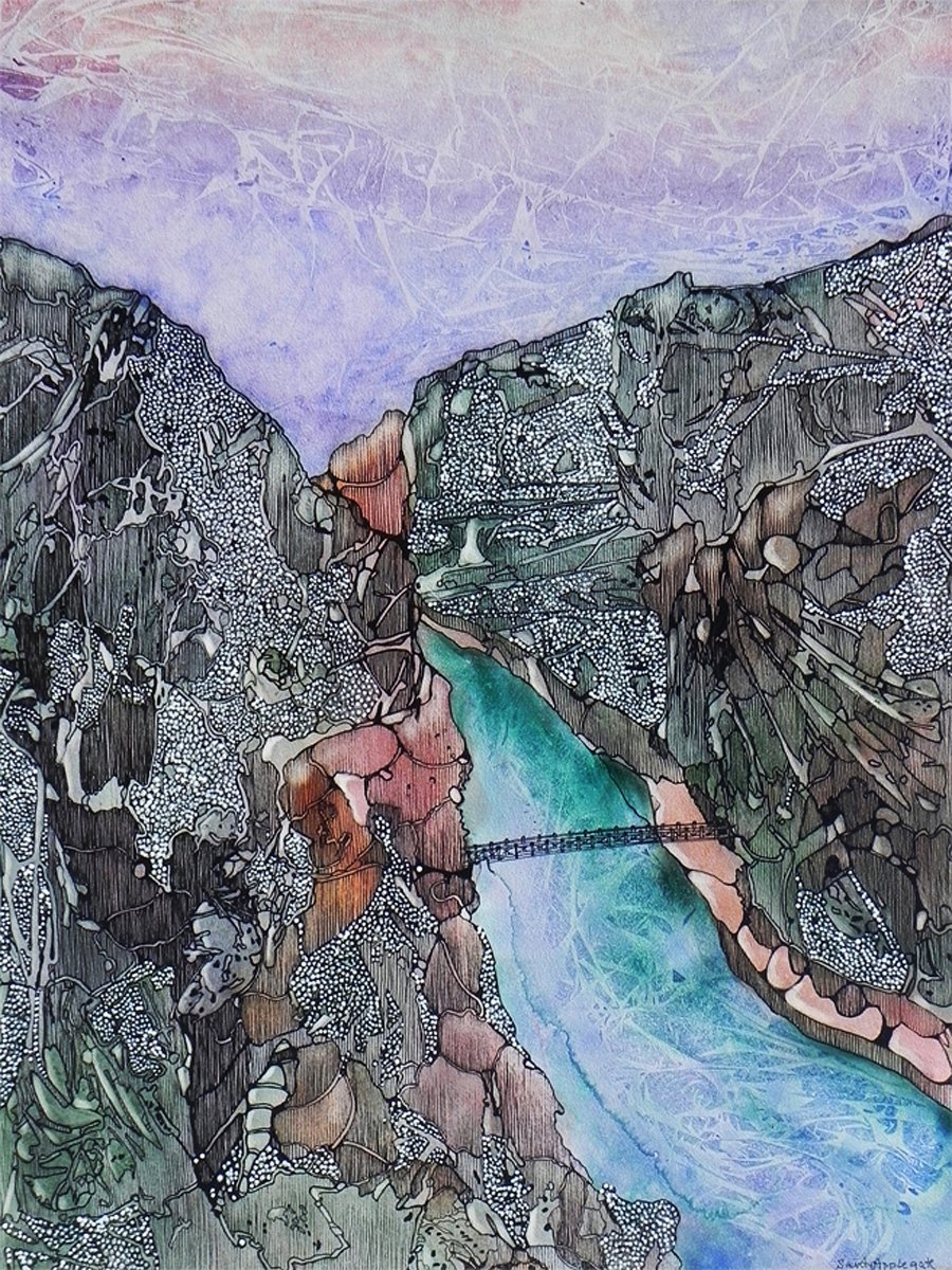 "The Bridge"  by Sandy Applegate