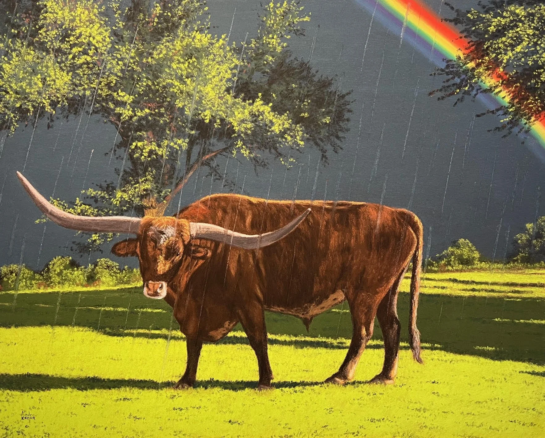 "Gus" Pastel, by Kadra Nevitt