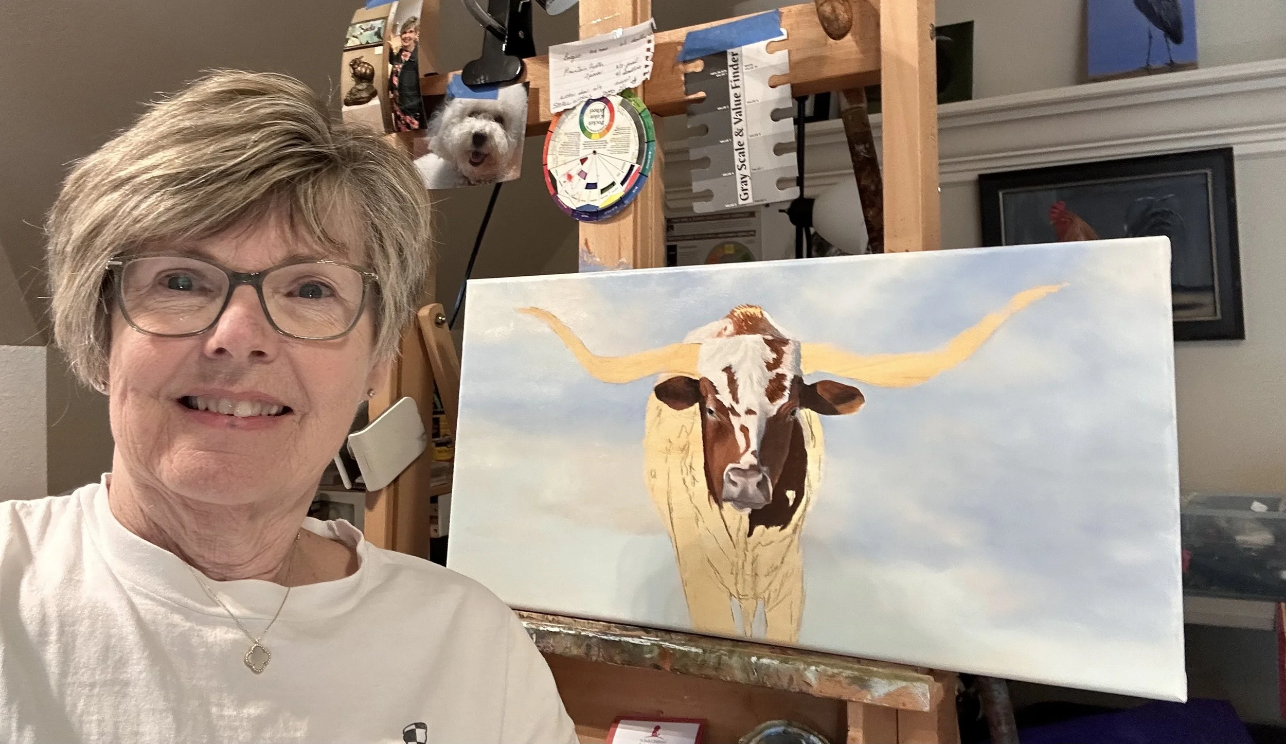 My Happy Place . Painter Kathy Soliday