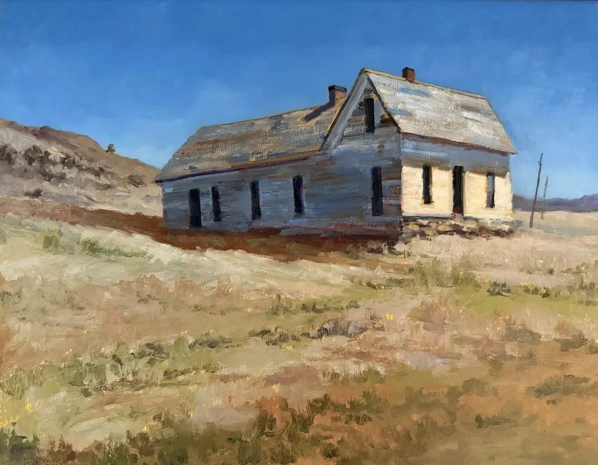 "Echoes Of The Frontier" Oil, by Pam Holnback