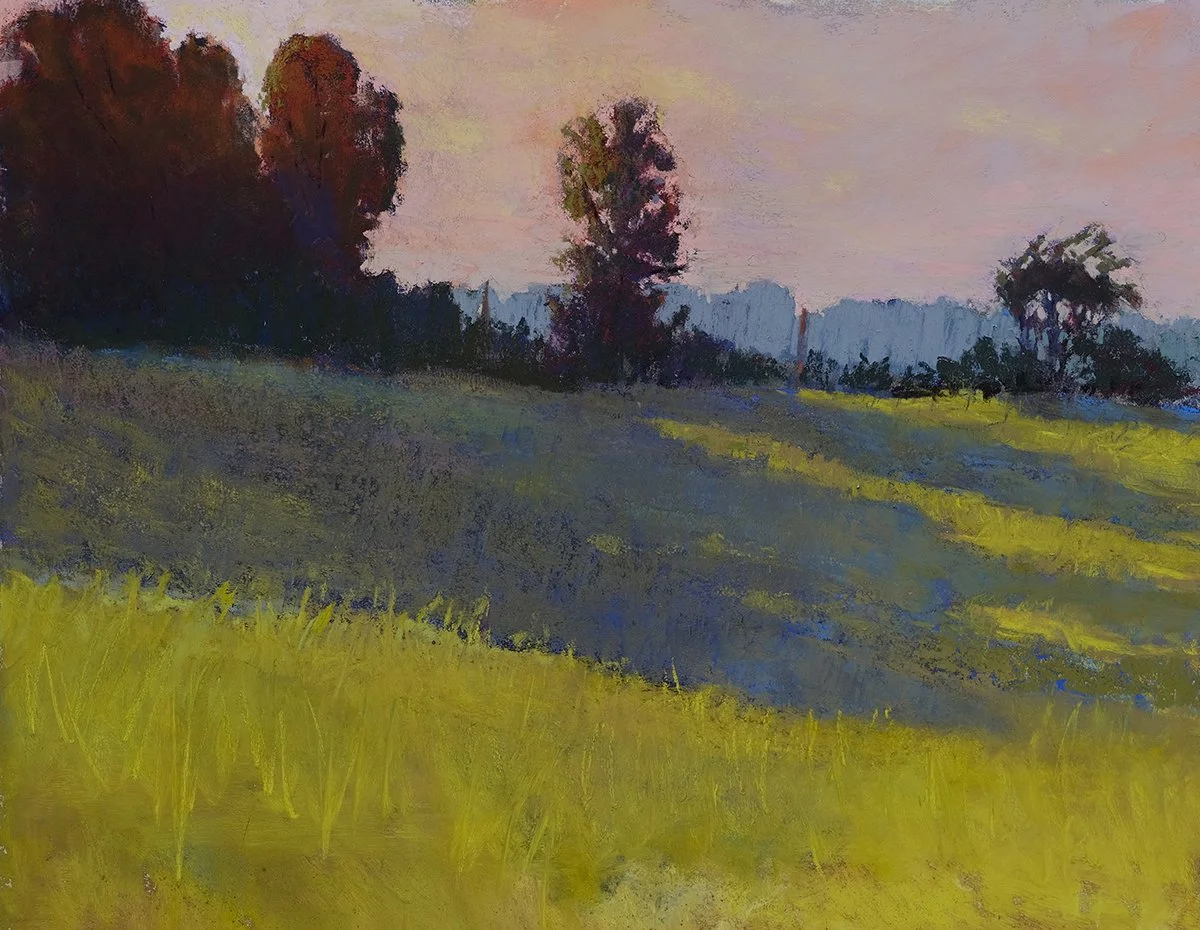 "Summer Evening" Pastel, by Carol Wasson