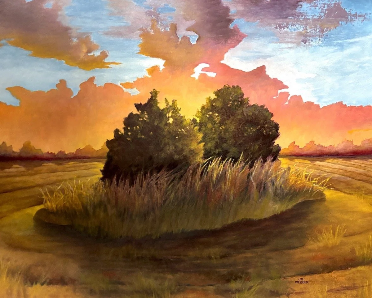 "Midwestern Sunset"  by Jill Webber