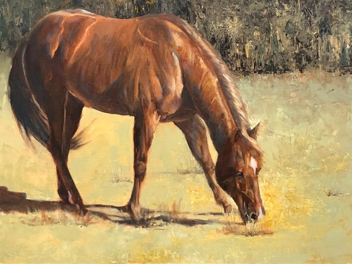 "Just Grazing"  by Leah Wiedemer
