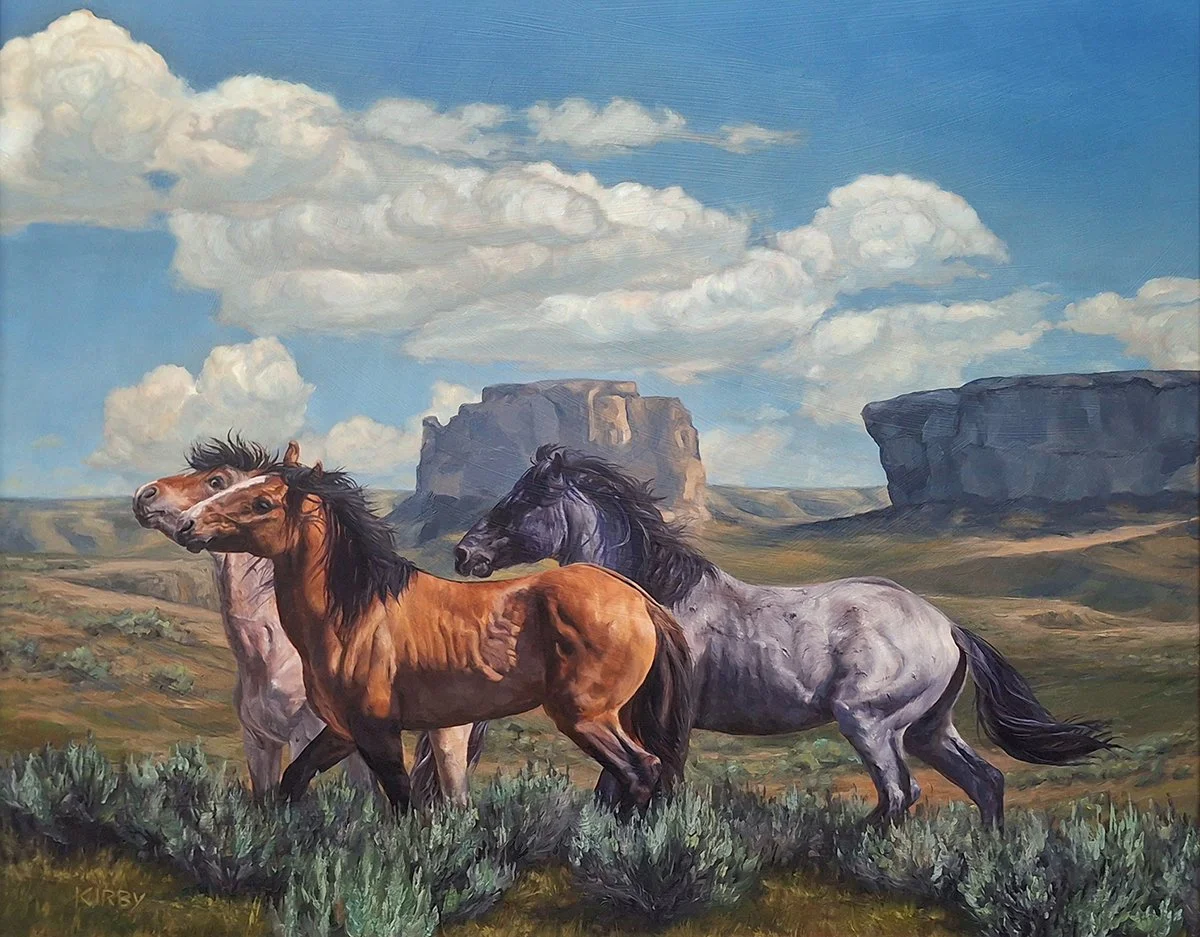 "Chugging Along"  by Danielle Kirby