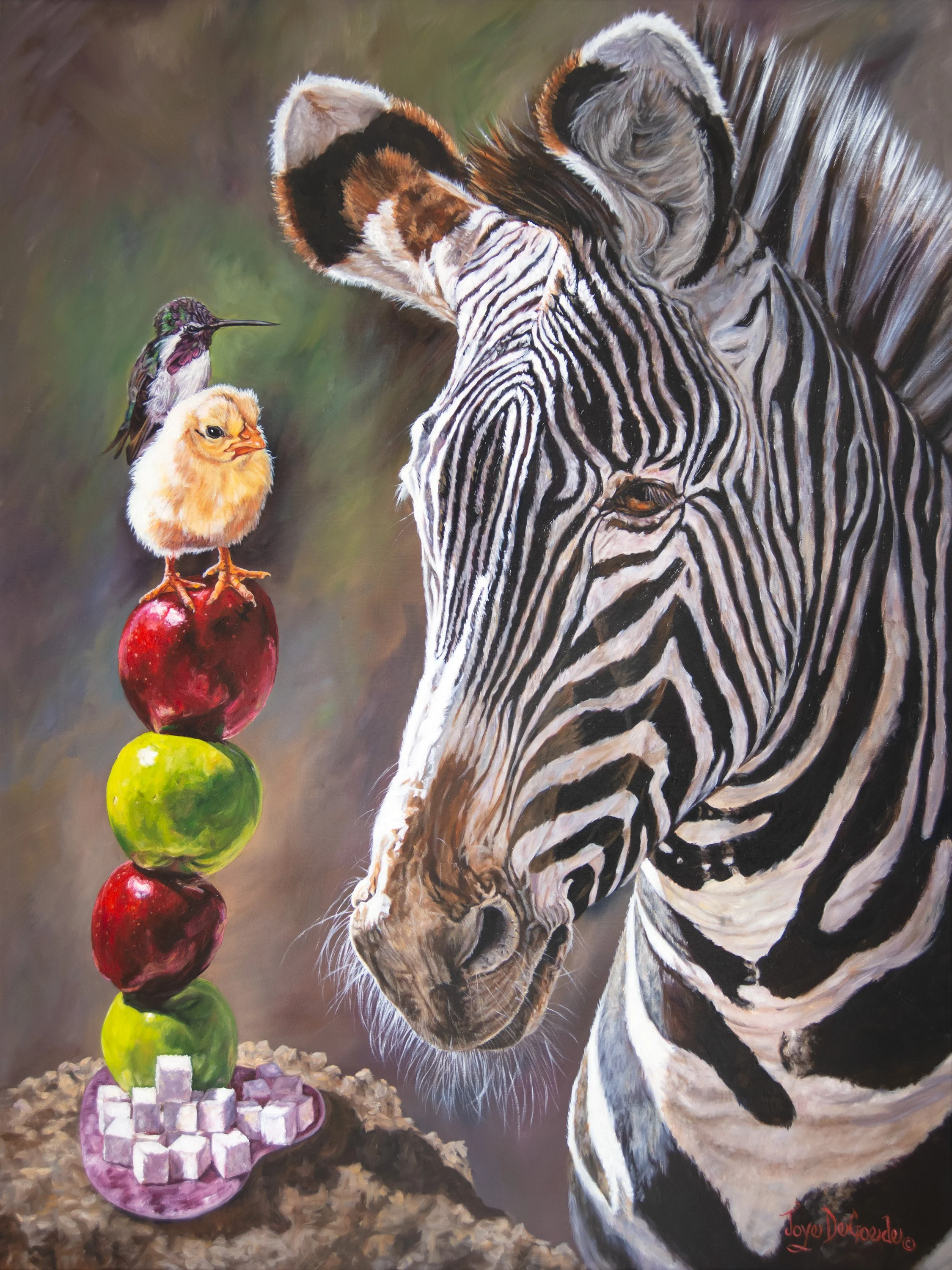 "Sweet Treats" Oil, by Joye DeGoede