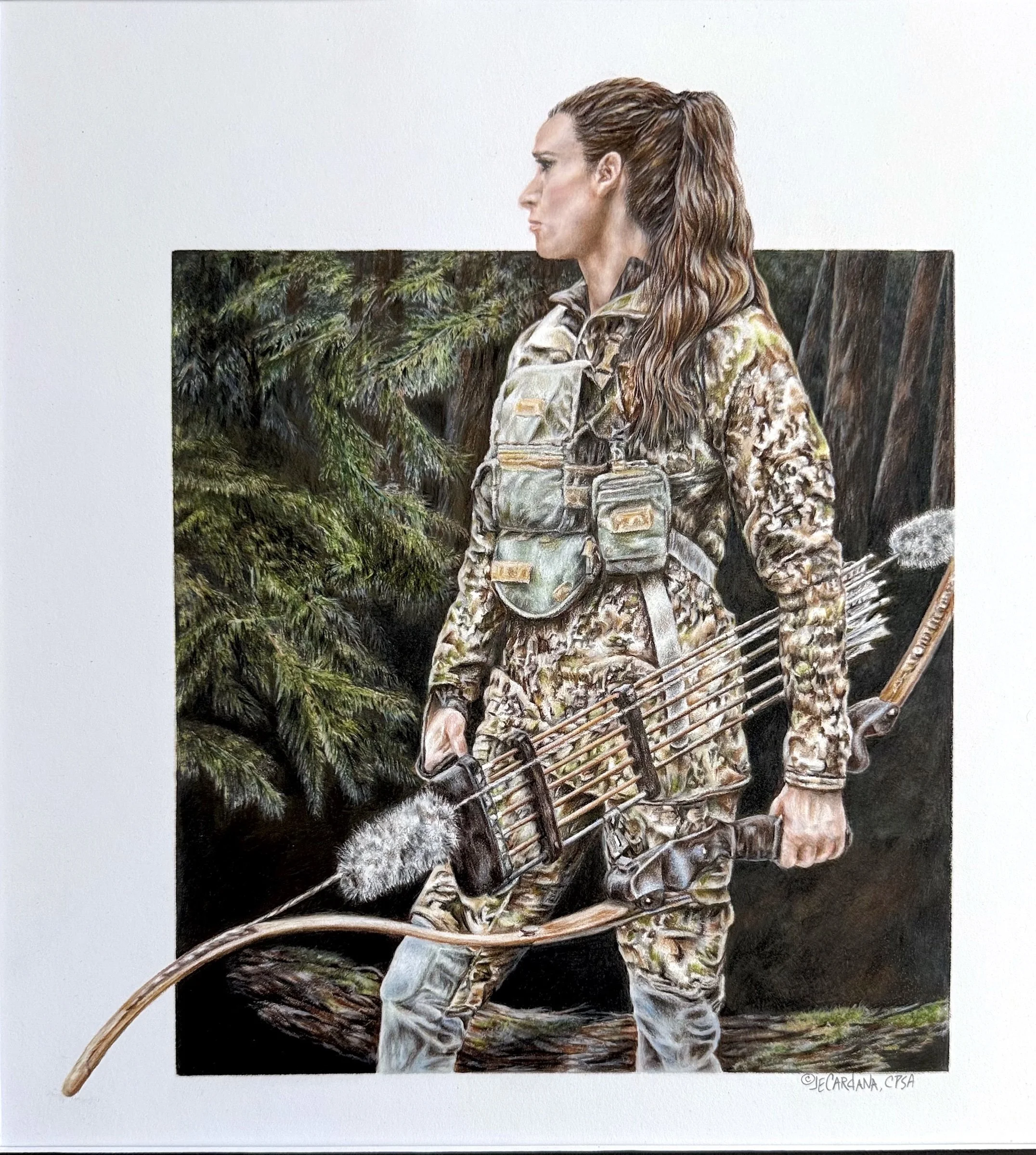 "Bowhunter"  by Jeanne Cardana