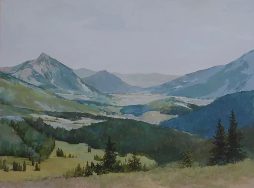 Mountain Scene by Maggie Rosché