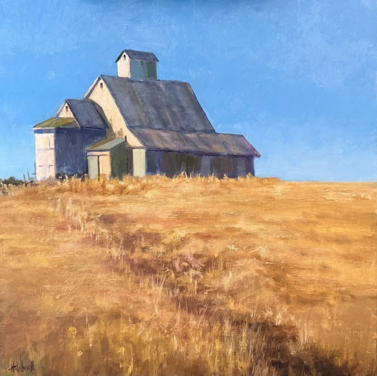 "Where Time Stood Still" Oil, by Pam Holnback