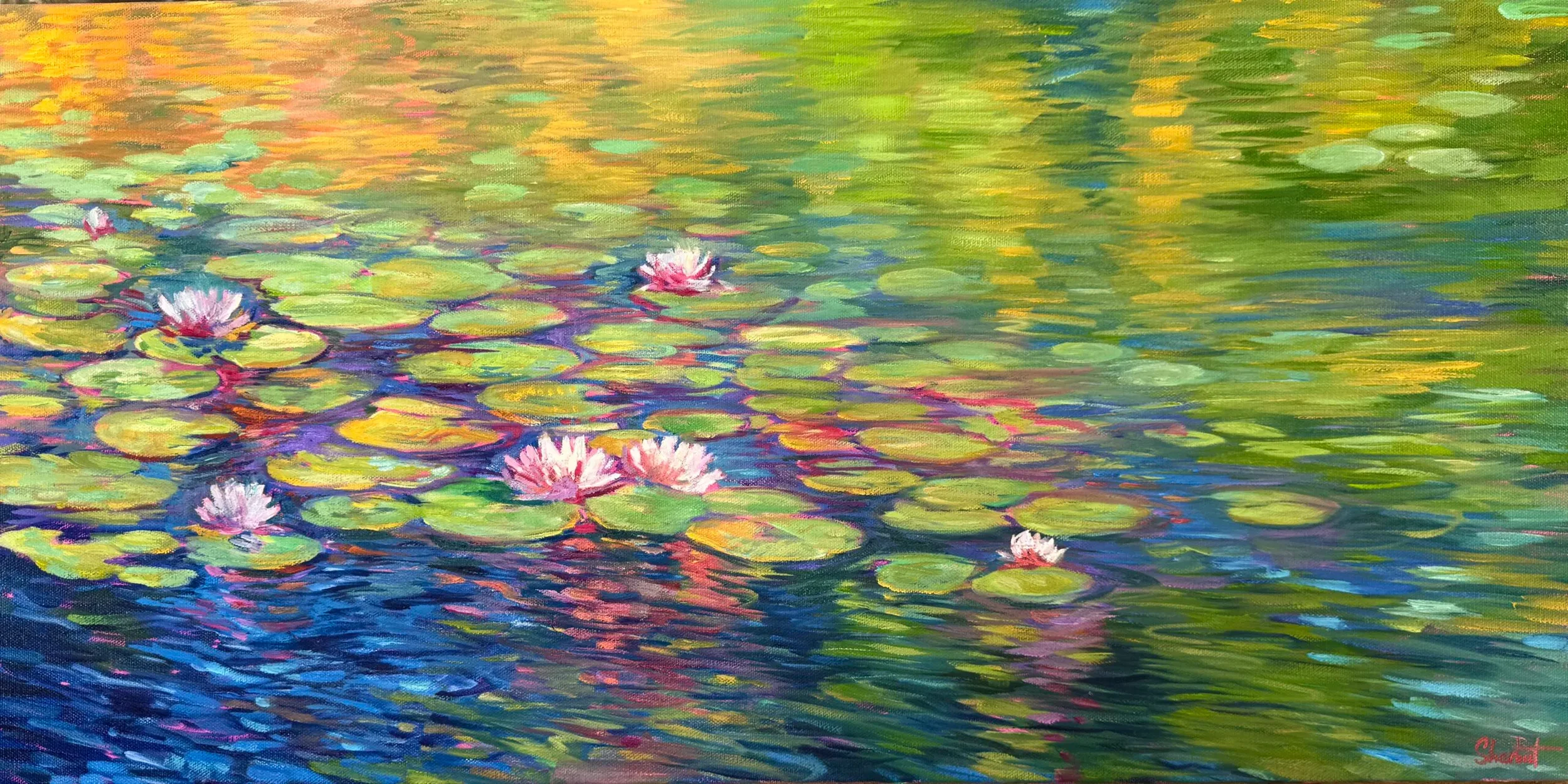 Floating in Light by Sophia Sharbat