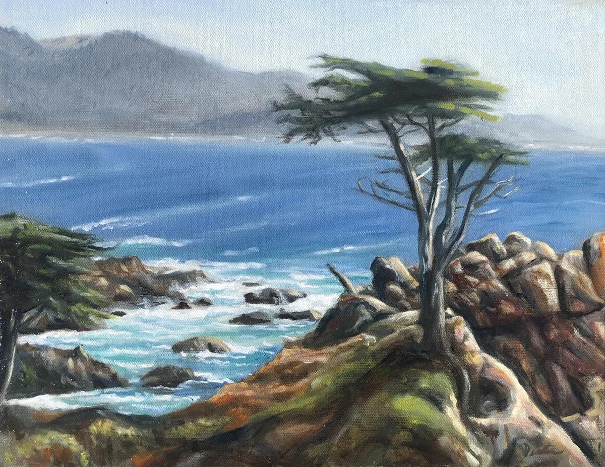 "Monterrey"  Oil, By Shanelle Deater