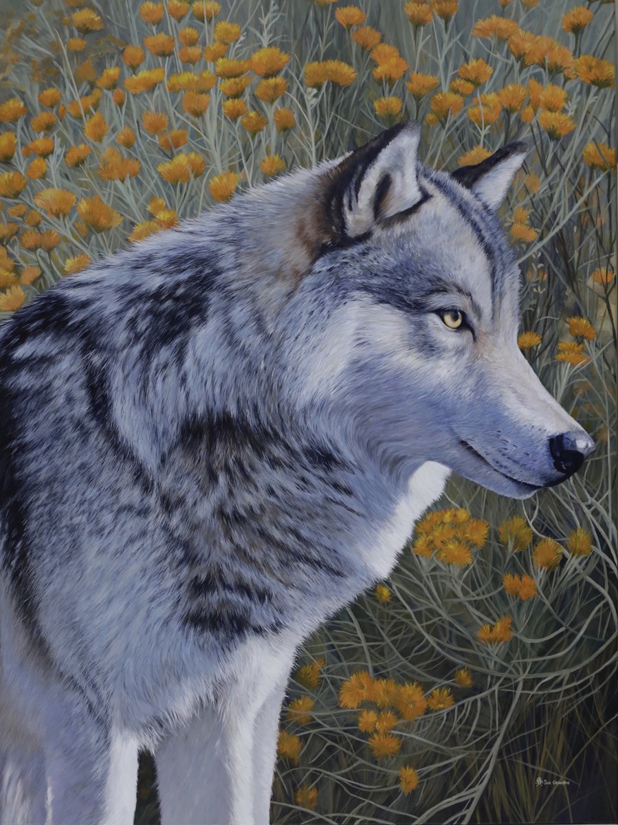 "Insight"  Acrylic, By Sue Granskie