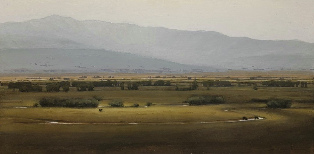 The Oxbow, a painting by Kay Juricek