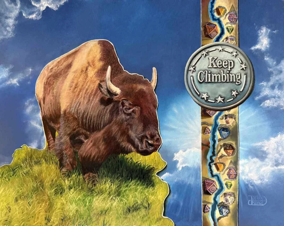 "Buffalo Skies"  by Debra Keirce