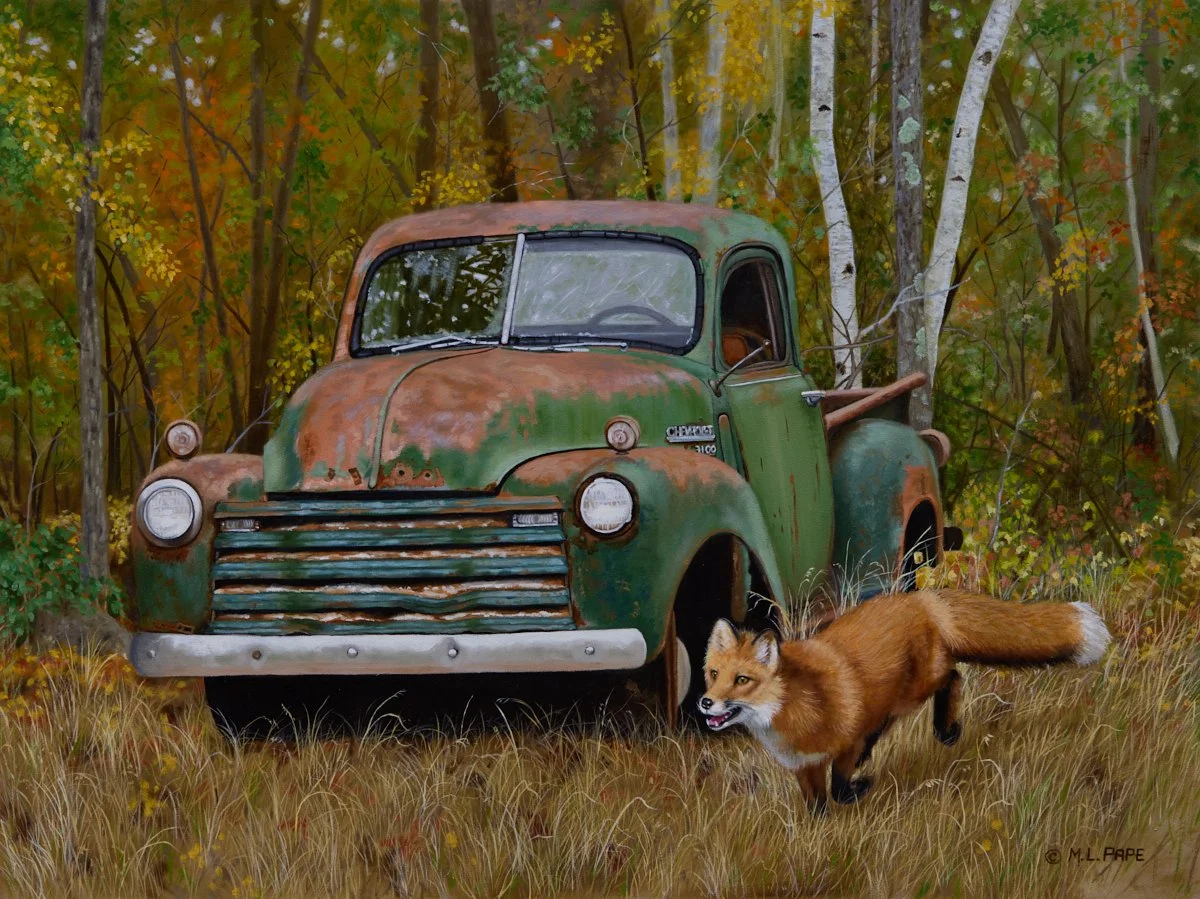 "Not Forgotten" Oil, by Mary Lou Pape