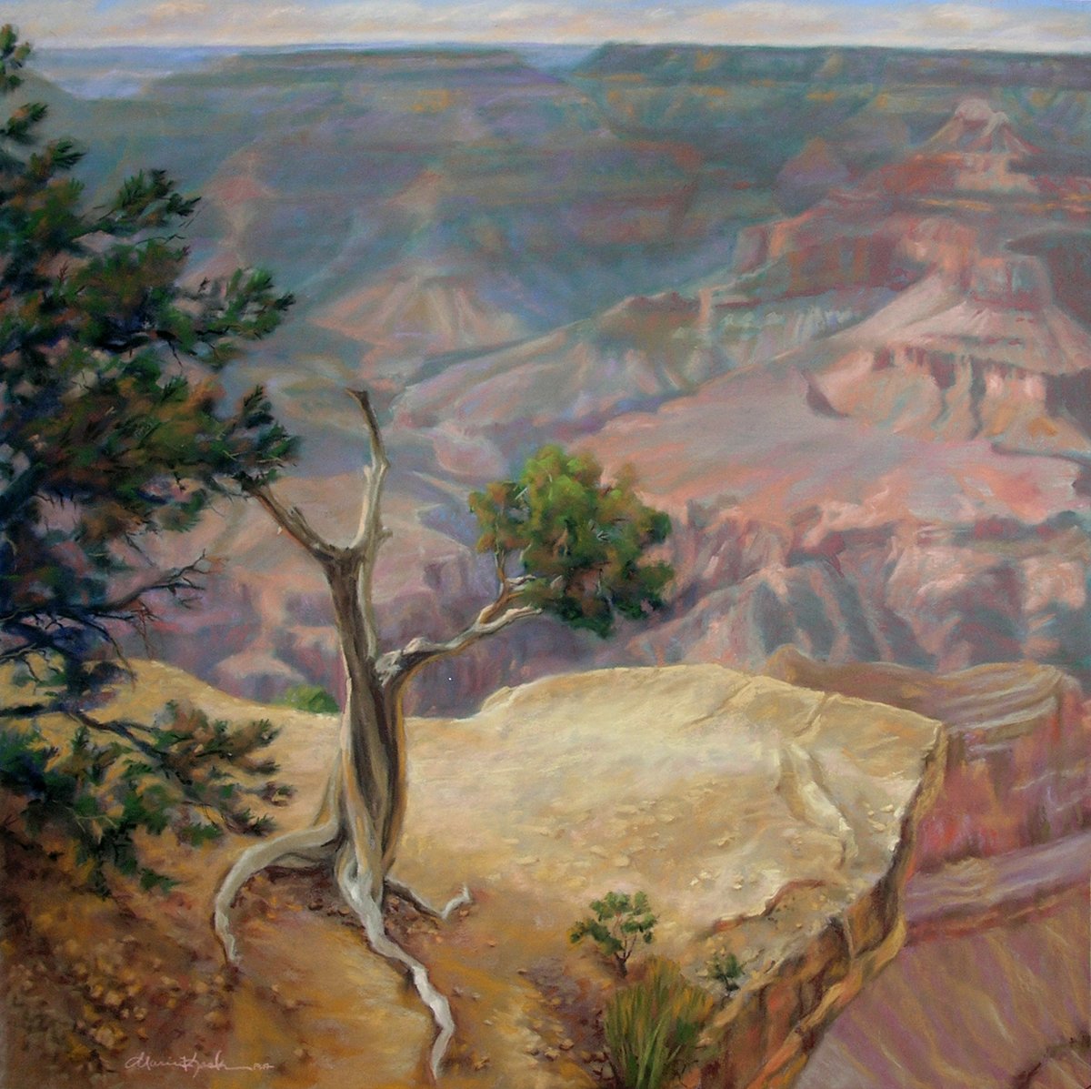 "Hopi Point"  Pastel, By Marie Kash Weltzheimer