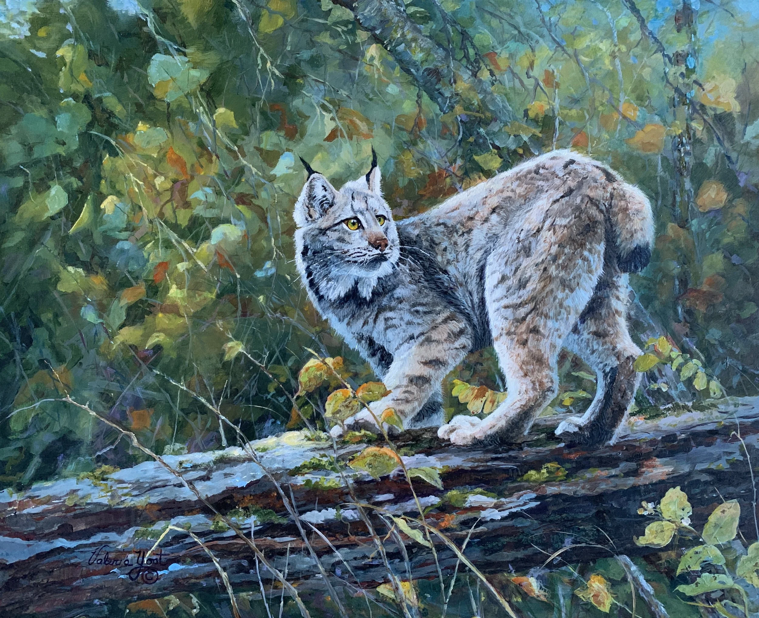 "What Was That"  Acrylic, By Valeria Yost