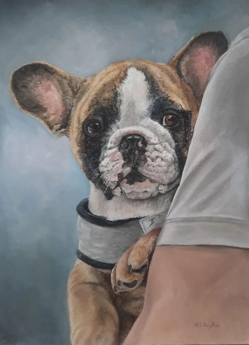 "Take Me Home...With You" Pastel, by Nancy Smyth