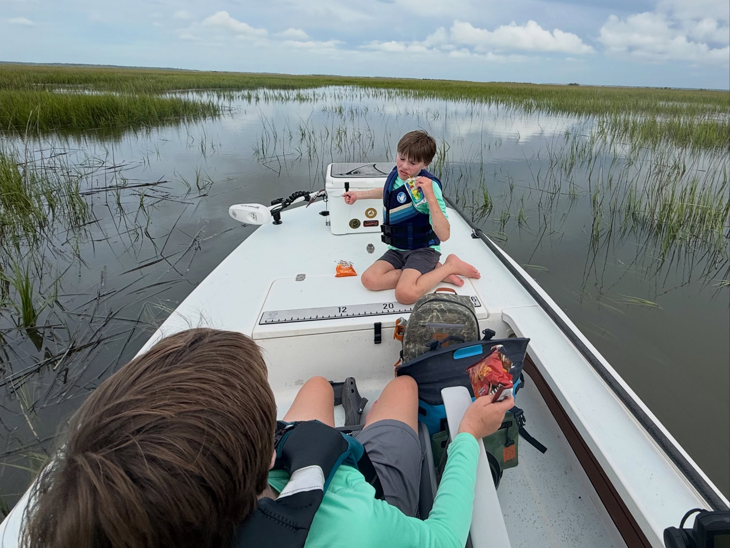 Lane and Luke&rsquo;s first flood tide trip is in the books.  Can&rsquo;t wipe the smile off my face.  Very very proud of them for doing so dang good!  Thanks to @rayfield_reeves for capturing the photos and videos for me to be able to re-live it ove