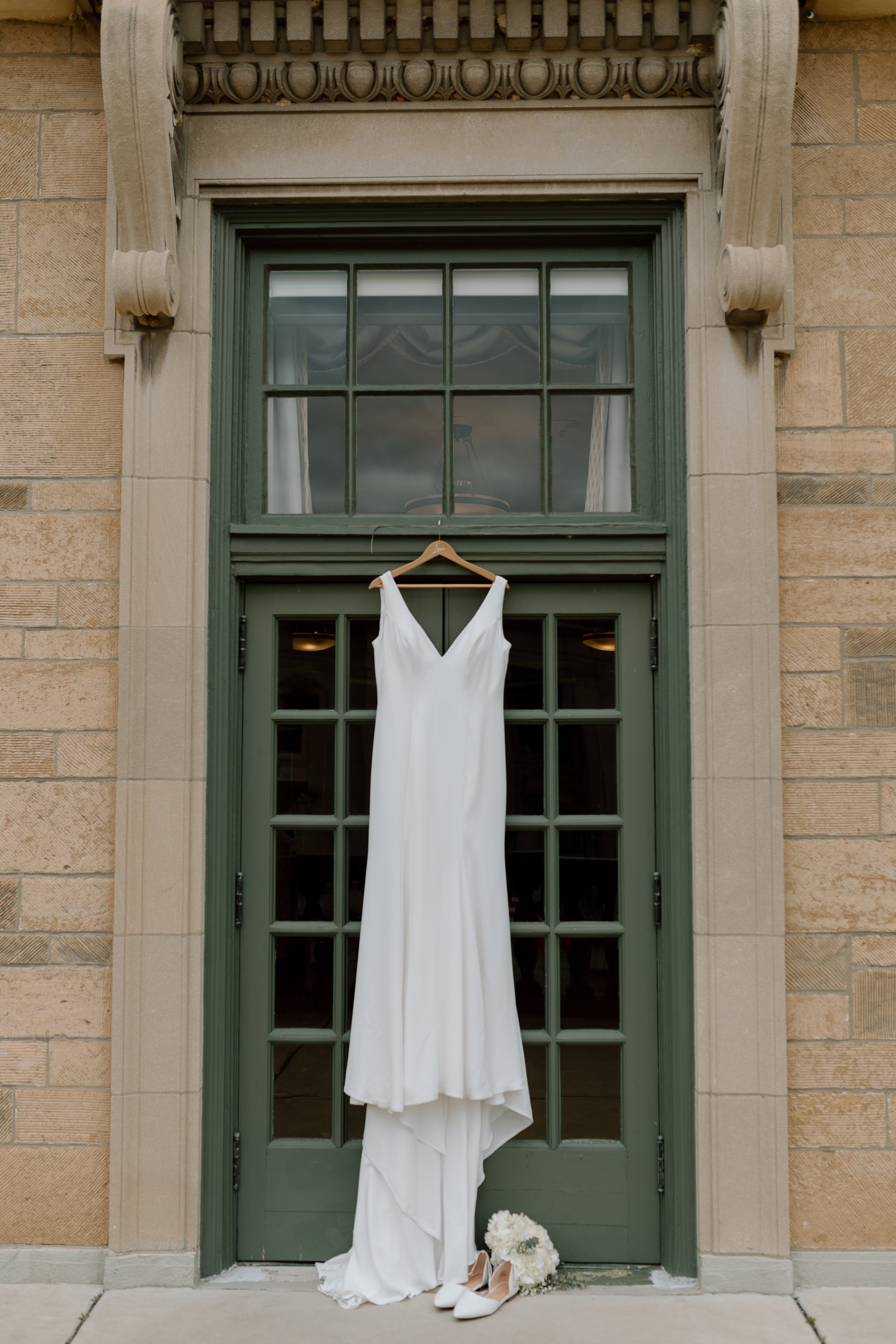wedding dress detail madison wisconsin photography 