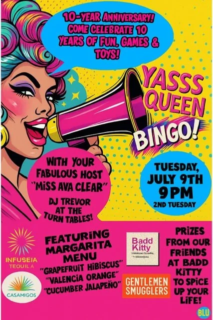Yasss Queen Drag Bingo w/ Ava Clear