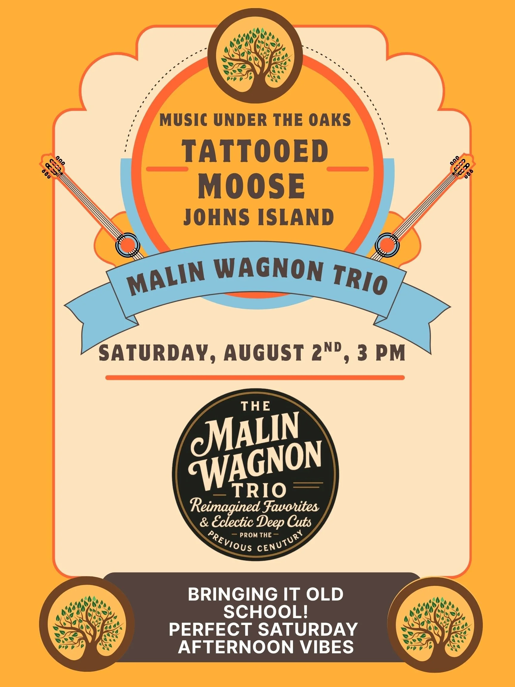 live music w/ the Malin Wagnon Trio