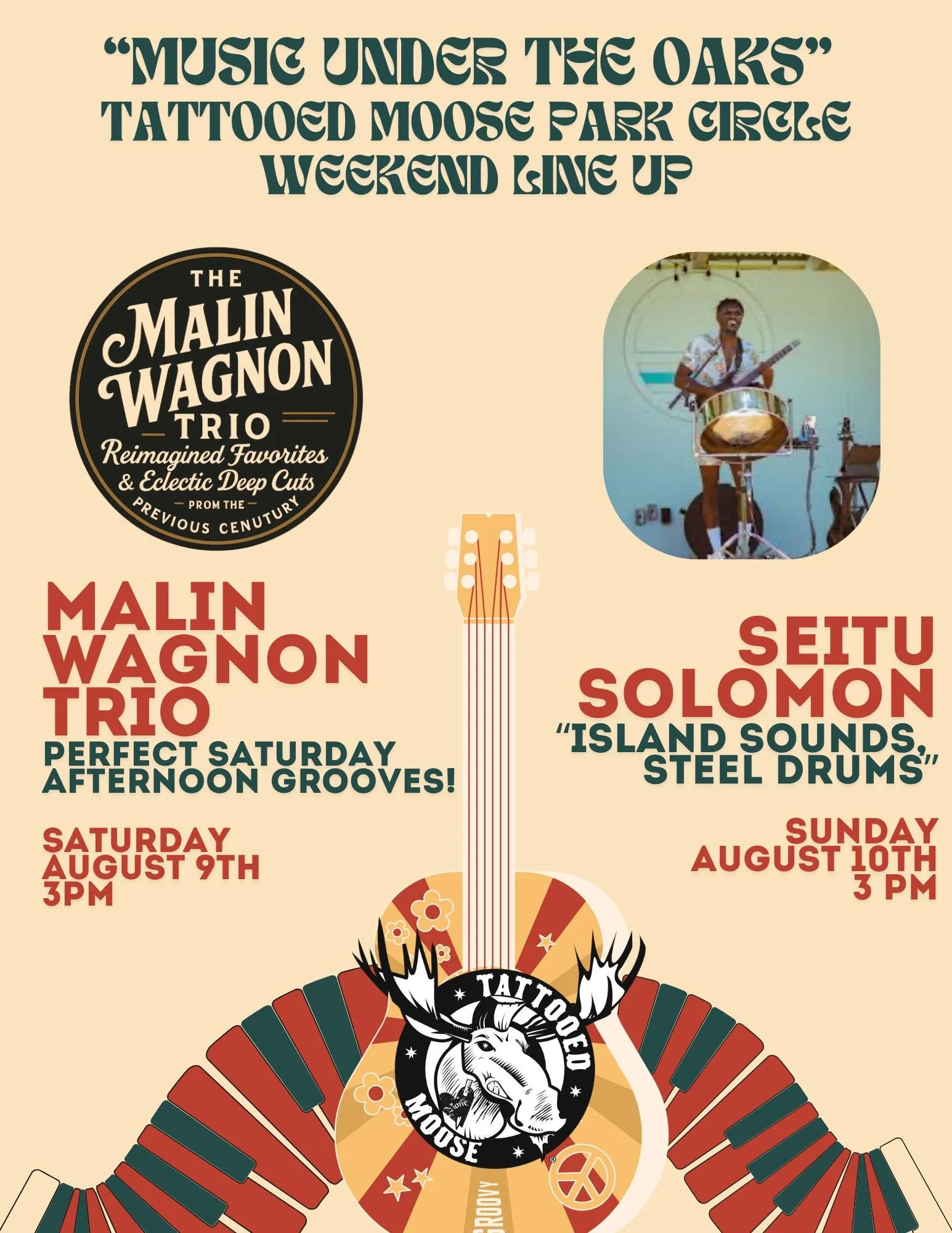live music w/ Seitu Solomon
