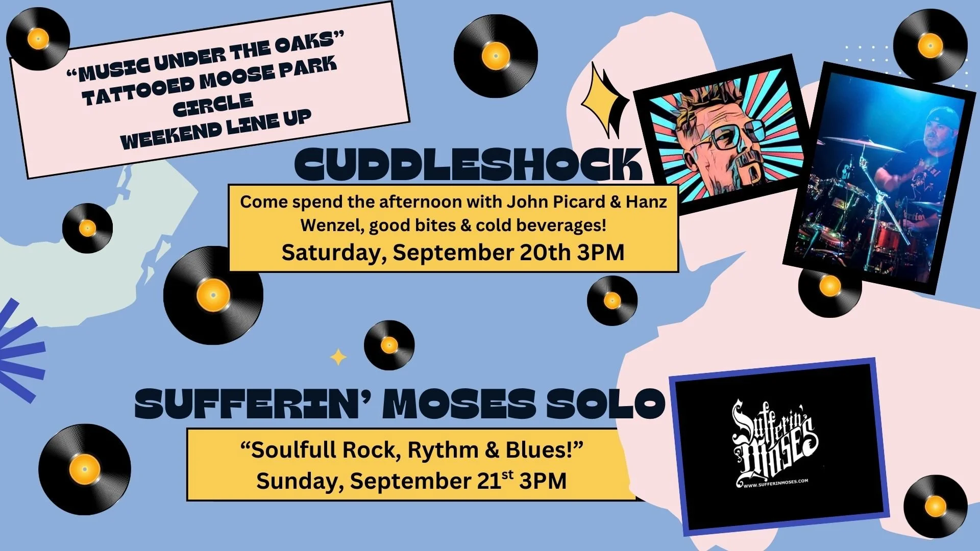 live music w/ Sufferin' Moses (Solo)