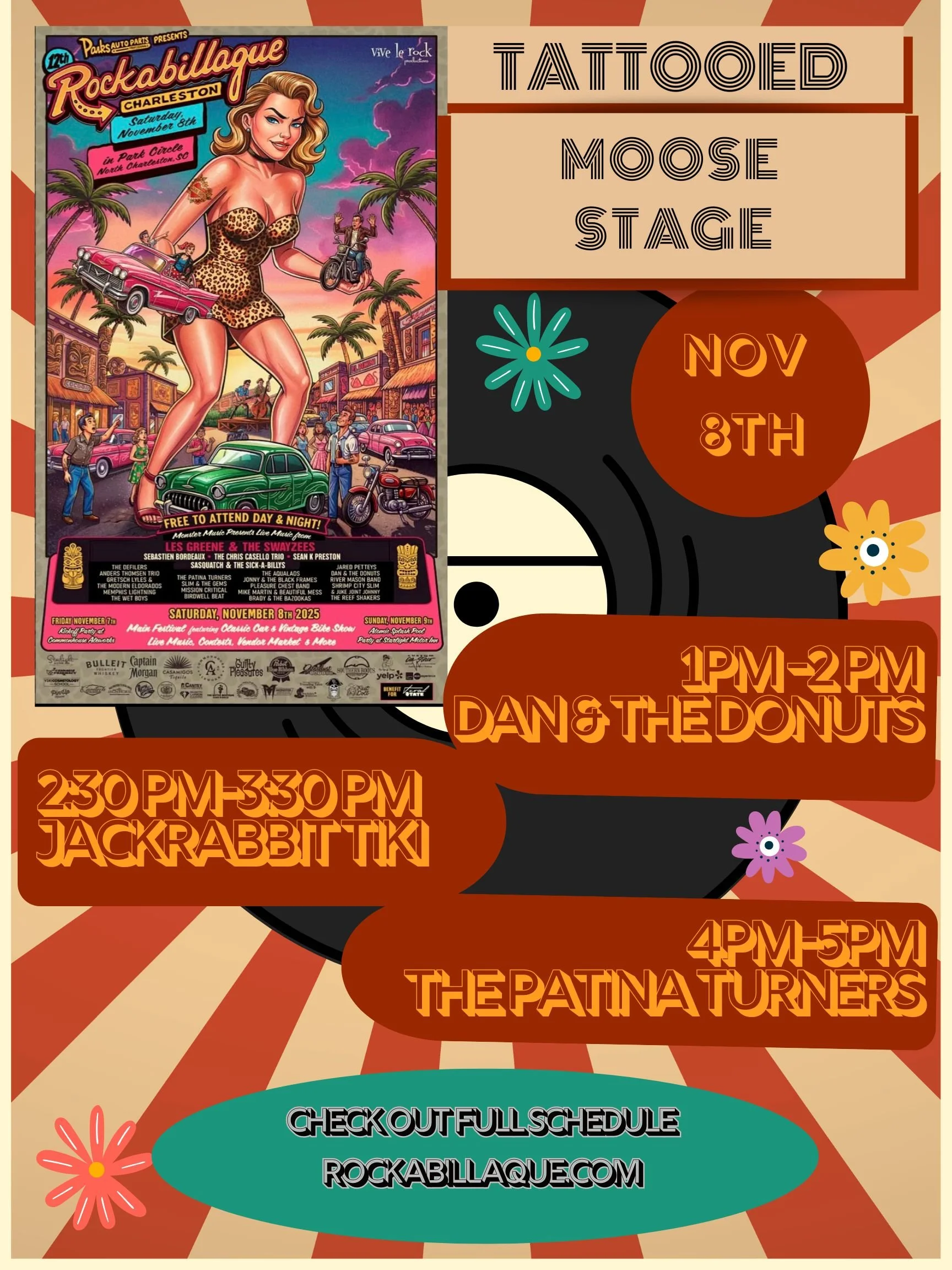 Rockabillaque: Live Music all afternoon!