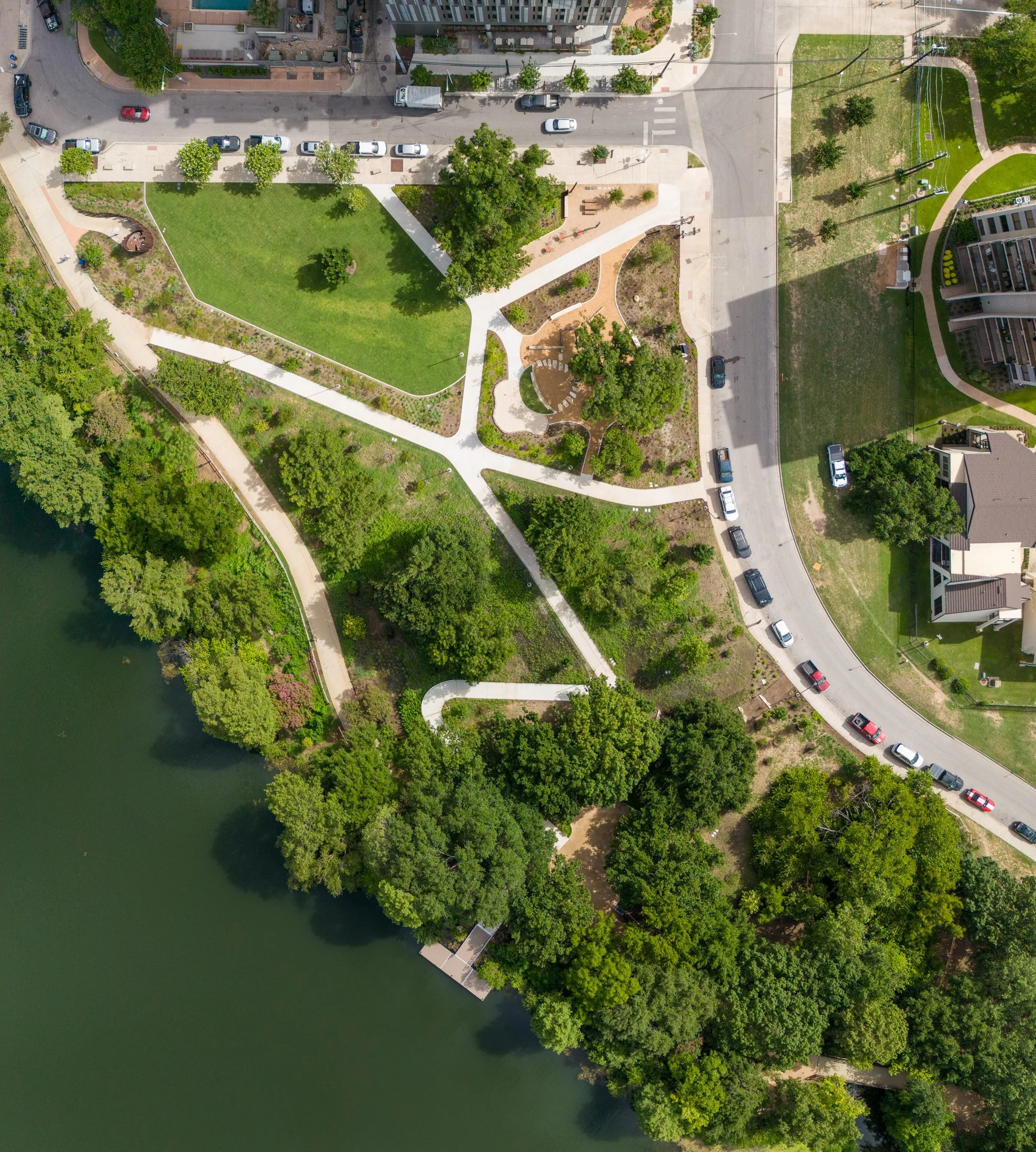 Waterfront design, native landscaping, xeriscaping, low maintenance